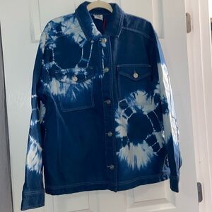 BDG Urban Outfitters Tie dye Shirt Jacket, size Small NWT oversized